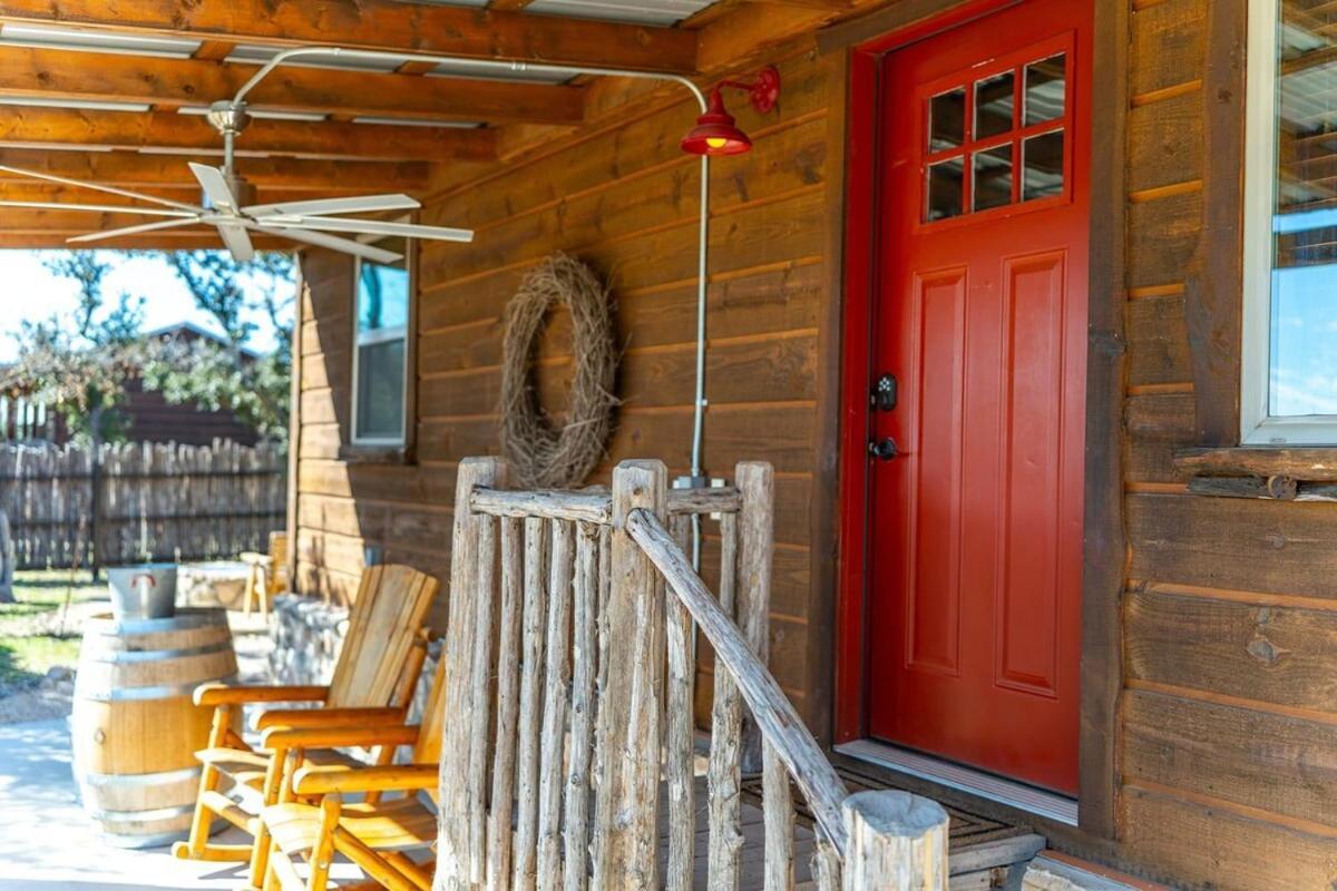Rockin' R - Rustic Star Cabin Fredericksburg Exterior foto