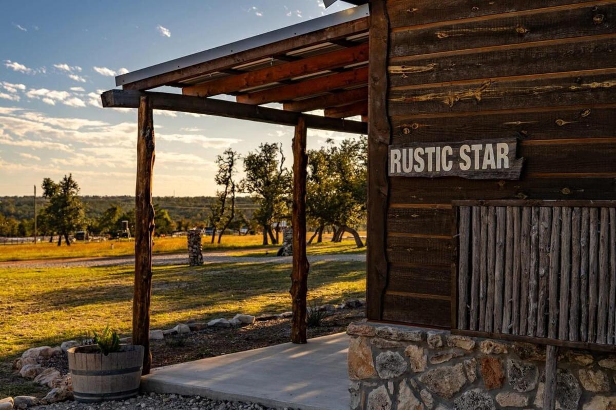 Rockin' R - Rustic Star Cabin Fredericksburg Exterior foto