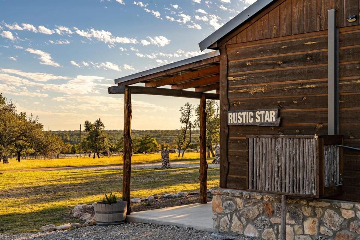 Rockin' R - Rustic Star Cabin Fredericksburg Exterior foto