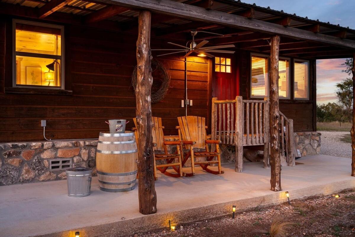 Rockin' R - Rustic Star Cabin Fredericksburg Exterior foto