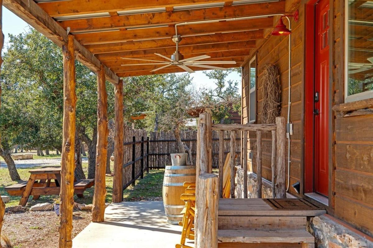 Rockin' R - Rustic Star Cabin Fredericksburg Exterior foto