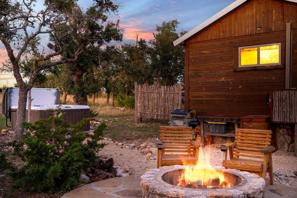 Rockin' R - Rustic Star Cabin Fredericksburg Exterior foto